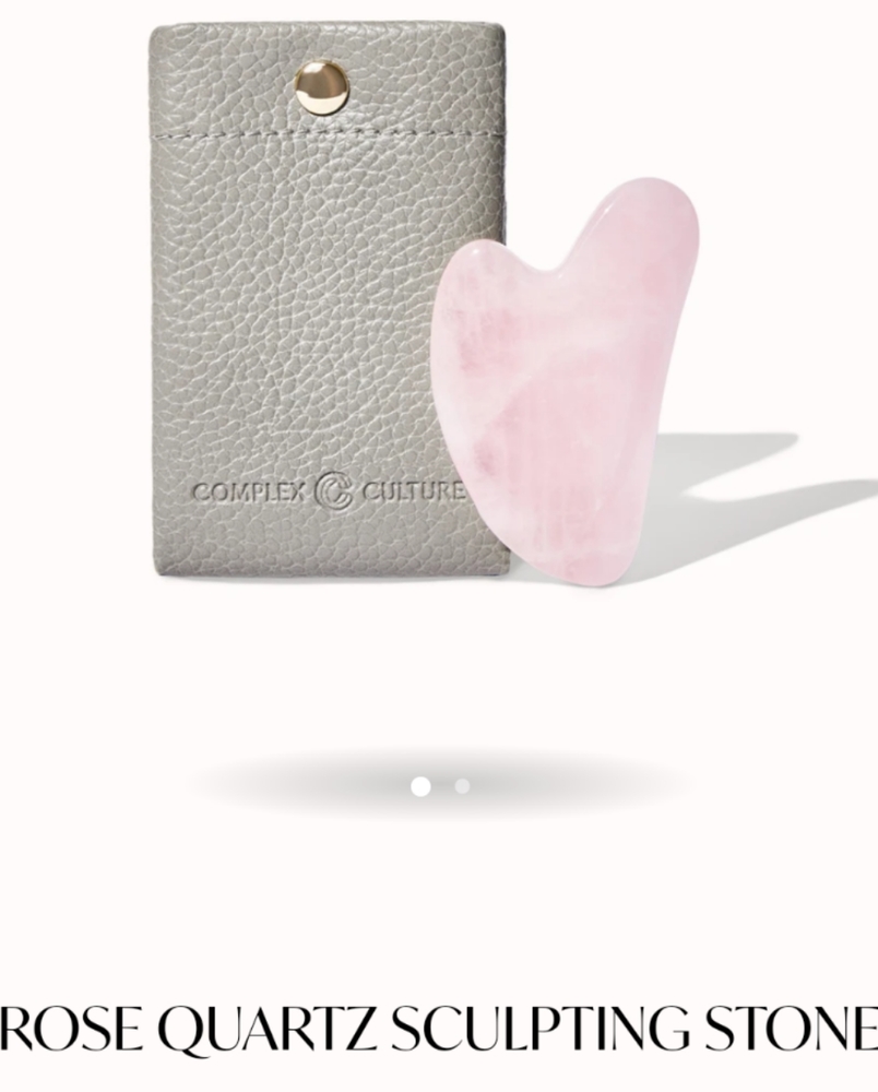 Complex Culture Rose Quartz Gua Sha Stone